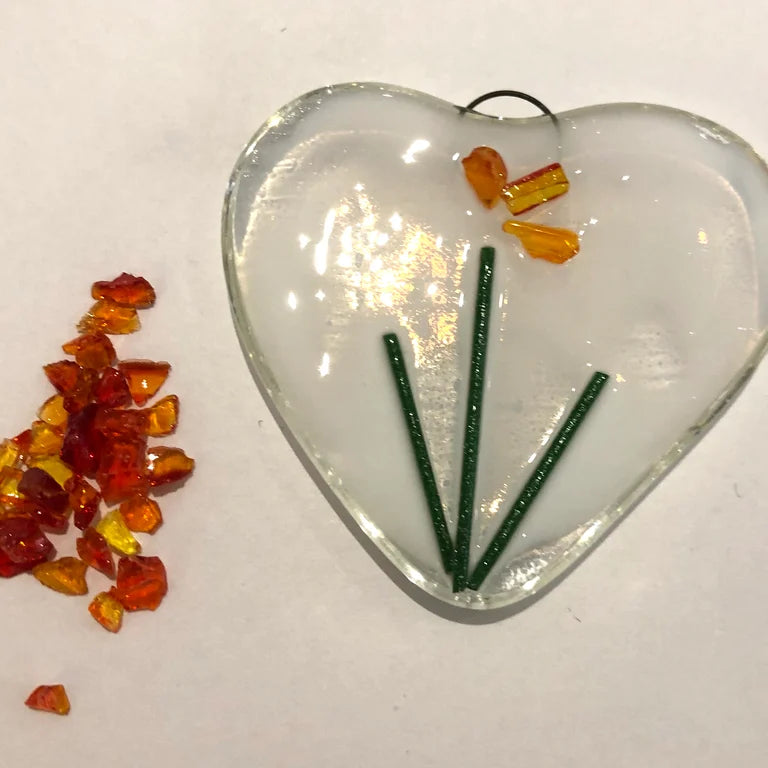 Make at home fused glass sun catchers