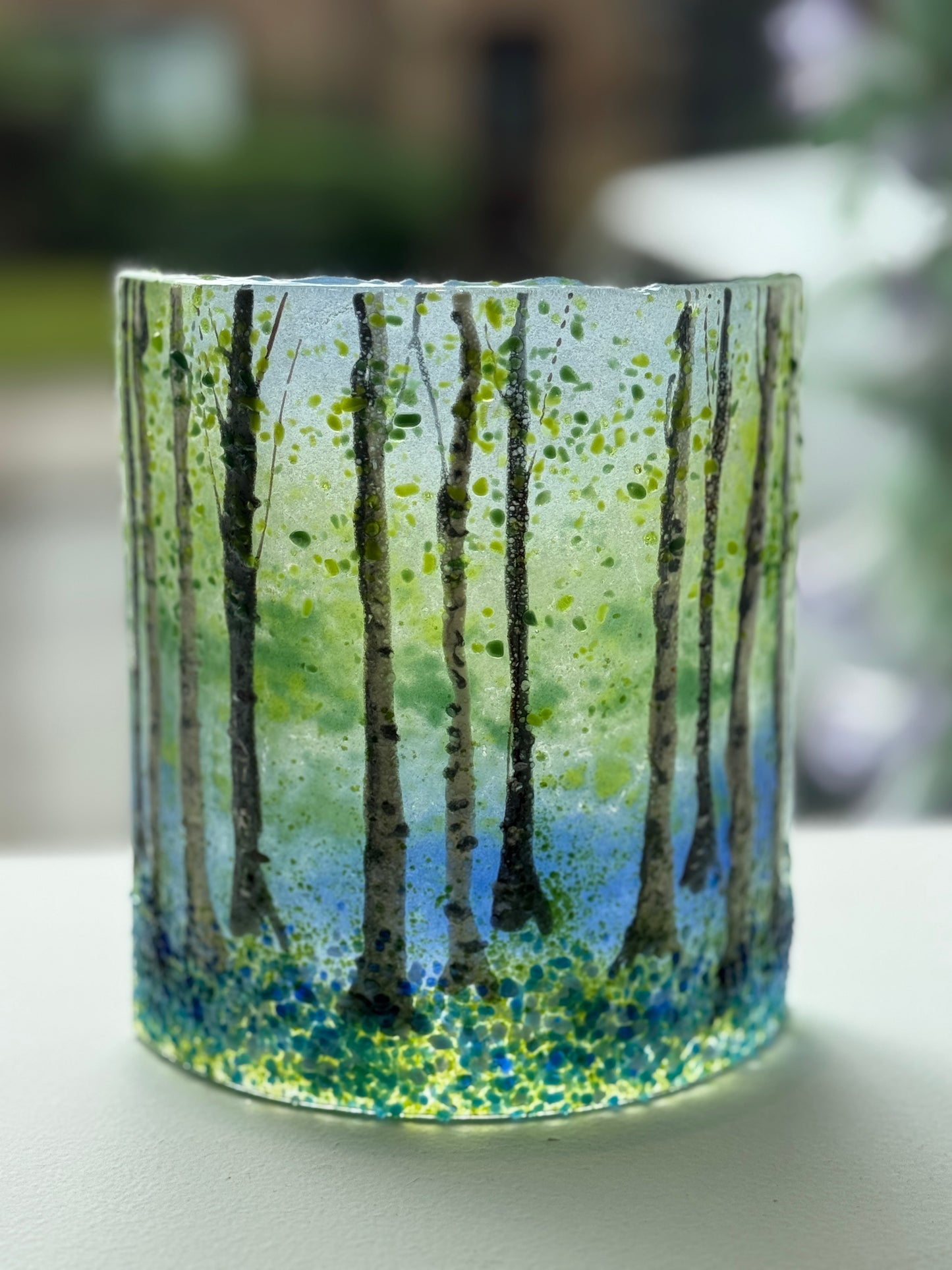 Bluebell Wood free standing curve