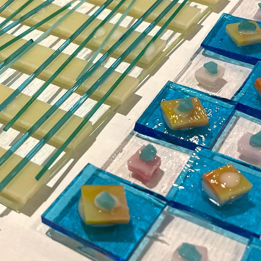 5 week glass fusing course