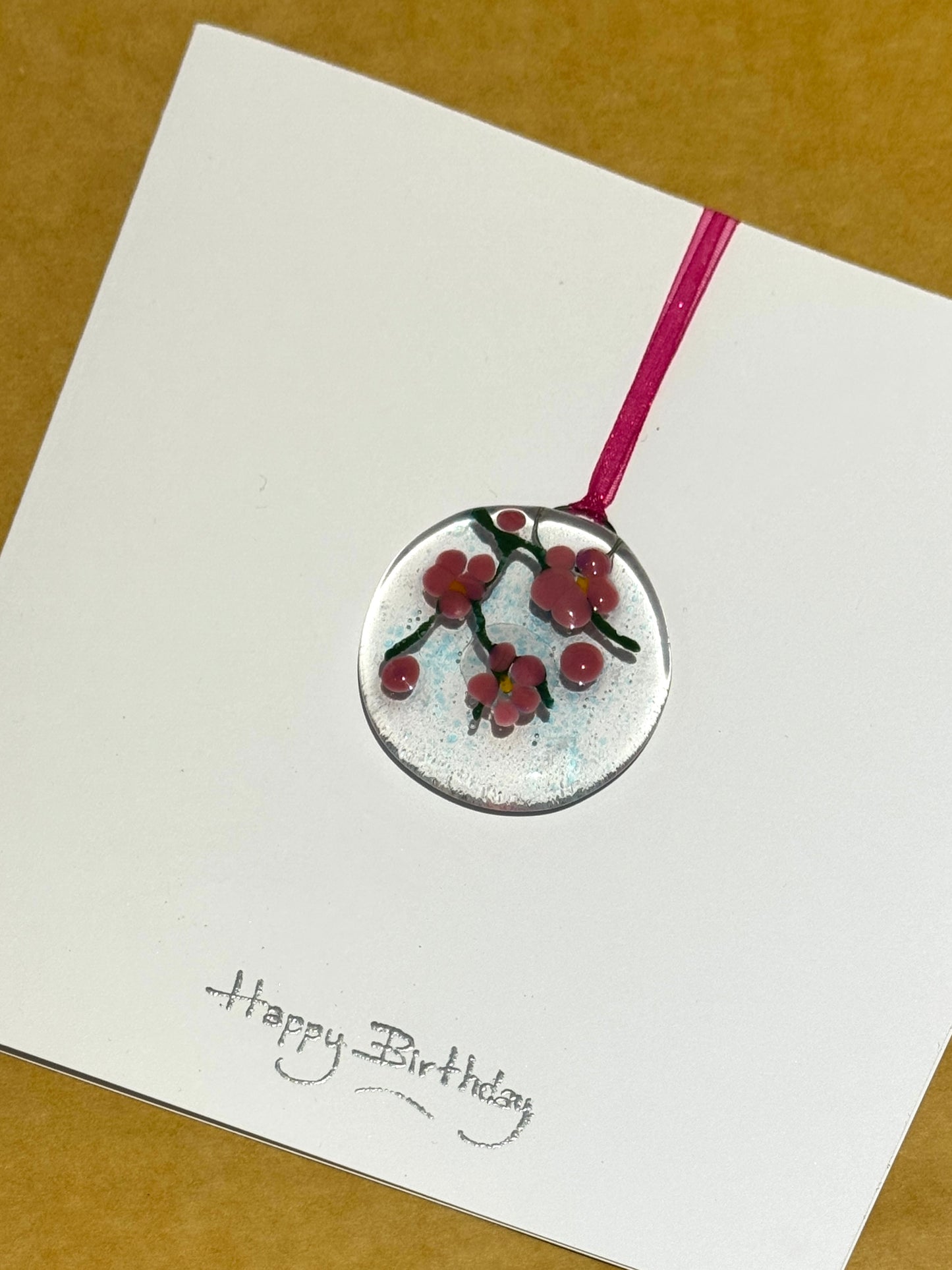 Cherry Blossom keepsake cards