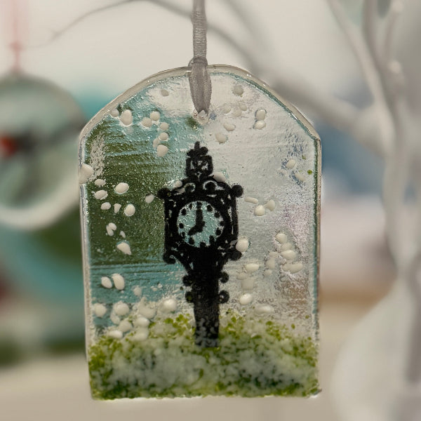 Chalfont St Peter Clock in Winter